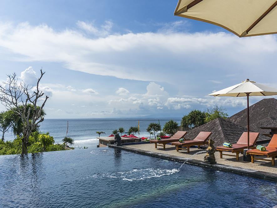 The Ocean Sunset Villas Ceningan Lembongan Eksteriør billede